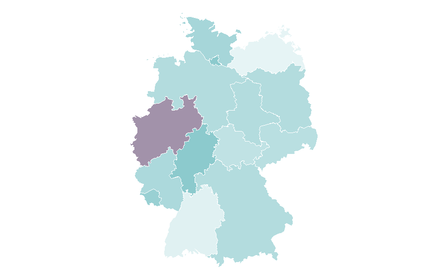 Affinity by region — Christopher Walken, Germany