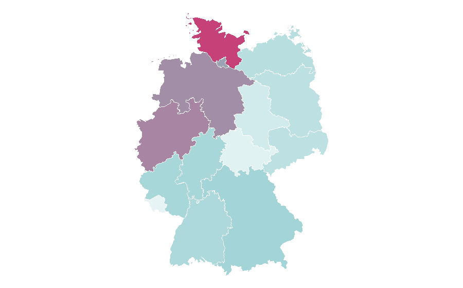 Affinity by region — Chromecast, Germany
