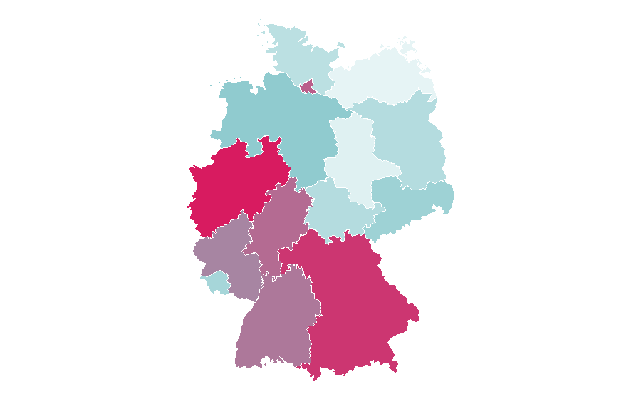 Affinity by region — Chronograph, Germany