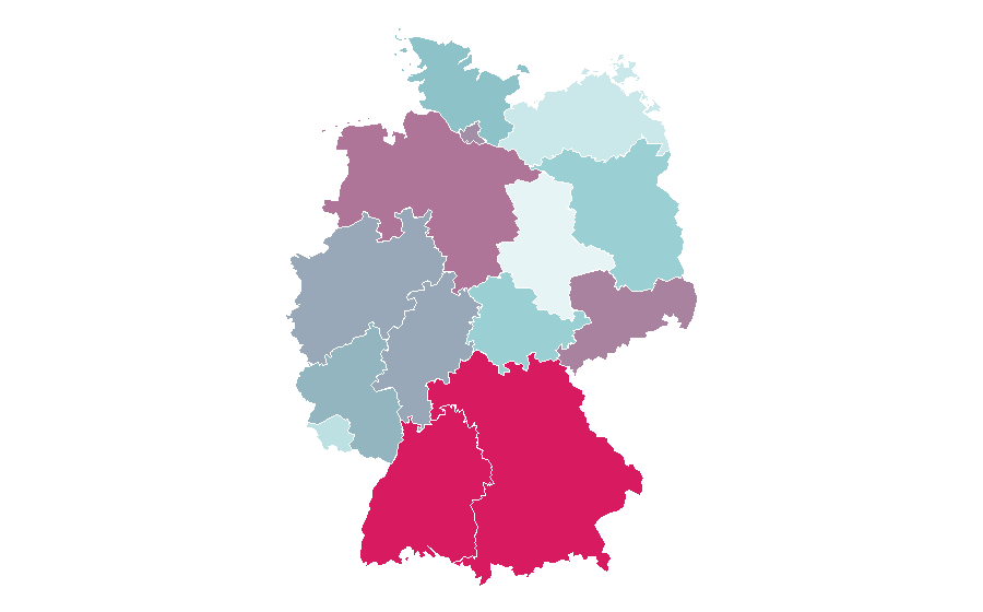 Affinity by region — Cider, Germany