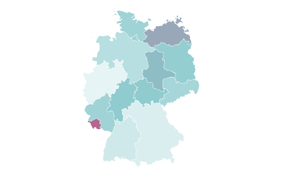 Affinity by region — Cigarette pack, Germany