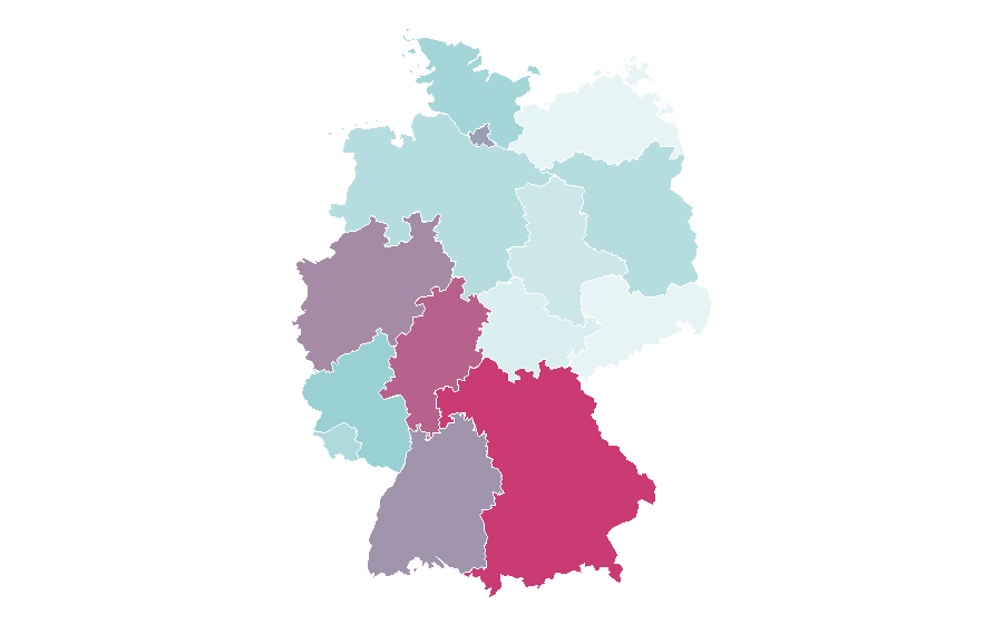 Affinity by region — Cindy Crawford, Germany