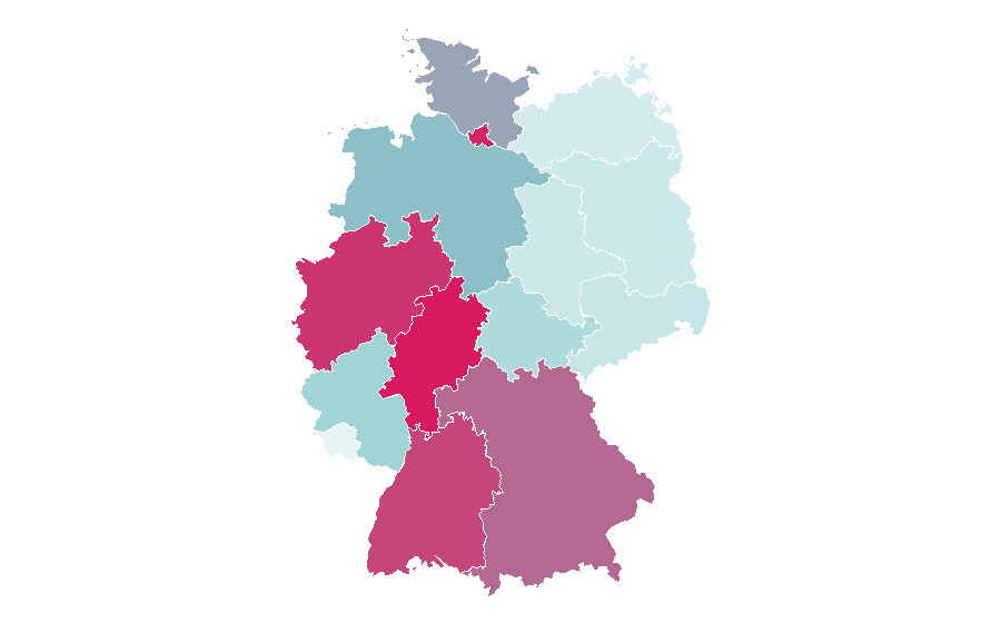Affinity by region — Citizen, Germany