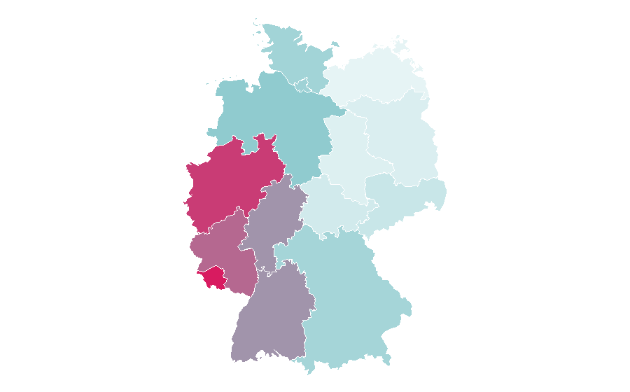 Affinity by region — Citroën C3, Germany