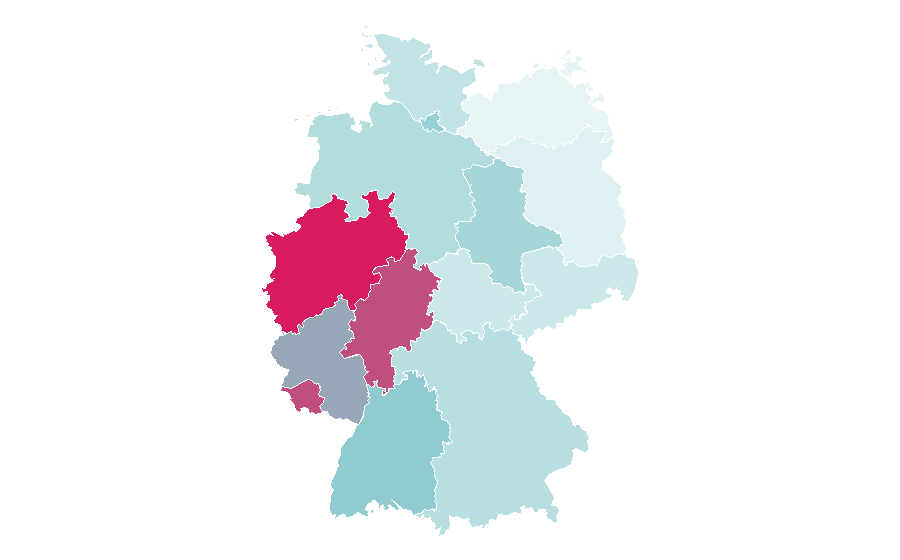 Affinity by region — Citroën C4, Germany