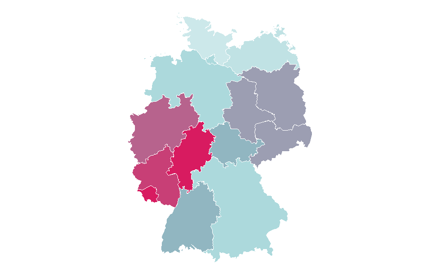 Affinity by region — Citroën C5, Germany
