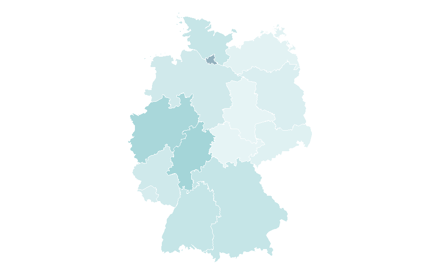 Affinity by region — City of God (2002 film), Germany