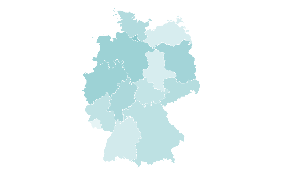 Affinity by region — Civil War (comics), Germany