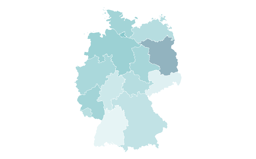 Affinity by region — Claire Danes, Germany