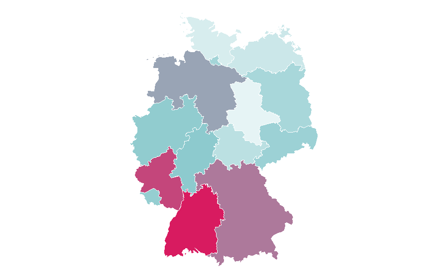Affinity by region — Clarinet, Germany