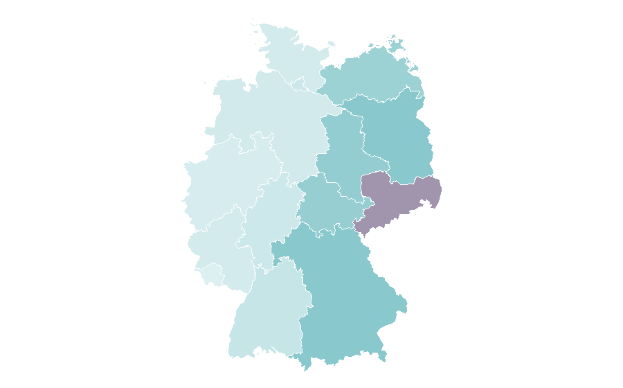 Affinity by region — Claudia Roth, Germany