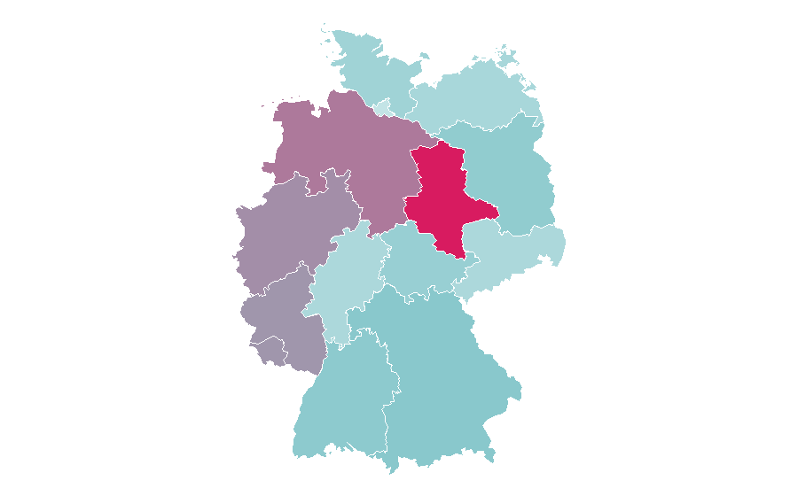 Affinity by region — Cleaner, Germany