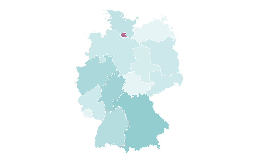 Afinidad por región — Cleaning, Alemania