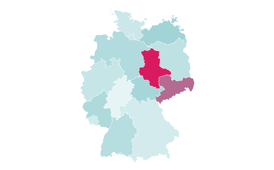 Affinità per regione — Cleaning agent, Germania