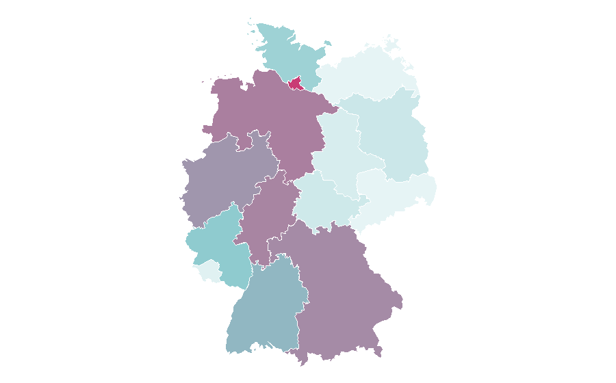 Affinity by region — Cleveland Cavaliers, Germany