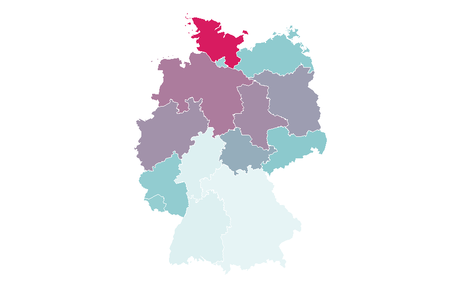 Affinity by region — Cliff Richard, Germany