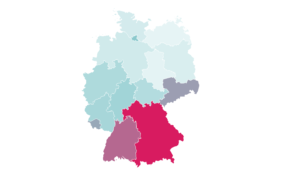 Affinity by region — Climbing shoe, Germany