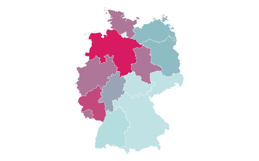 Affinity by region — Clint Eastwood, Germany