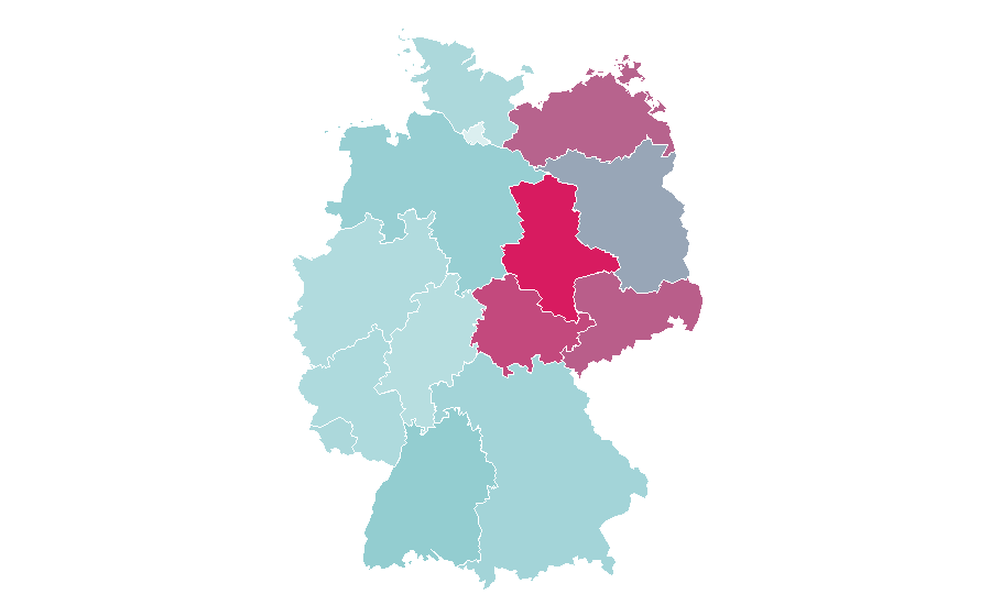 Affinity by region — Clothes dryer, Germany