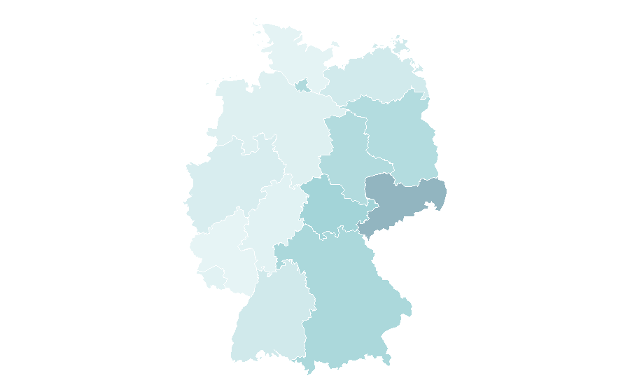 Affinity by region — Club-Mate, Germany