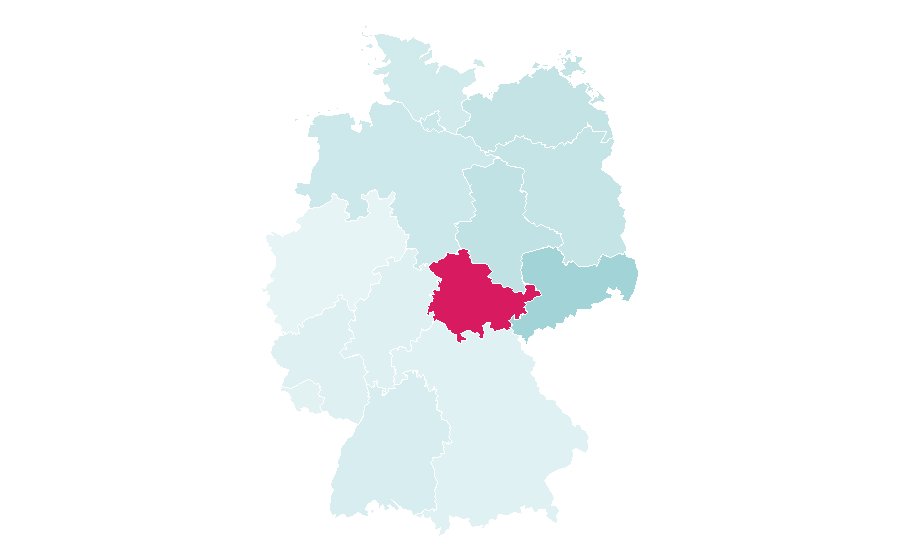 Affinity by region — Clueso, Germany