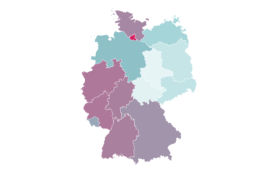 Affinity by region — Coco Gauff, Germany