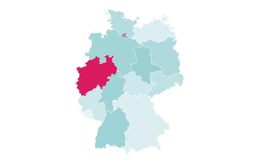 Affinity by region — Coffee table, Germany