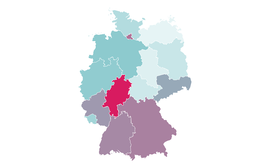 Affinity by region — Cola, Germany
