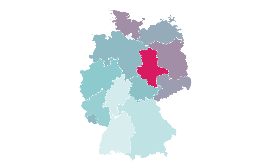 Affinity by region — Cold Case, Germany