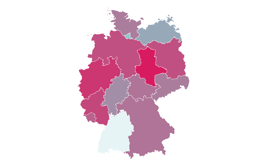 Affinity by region — Cole Sprouse, Germany