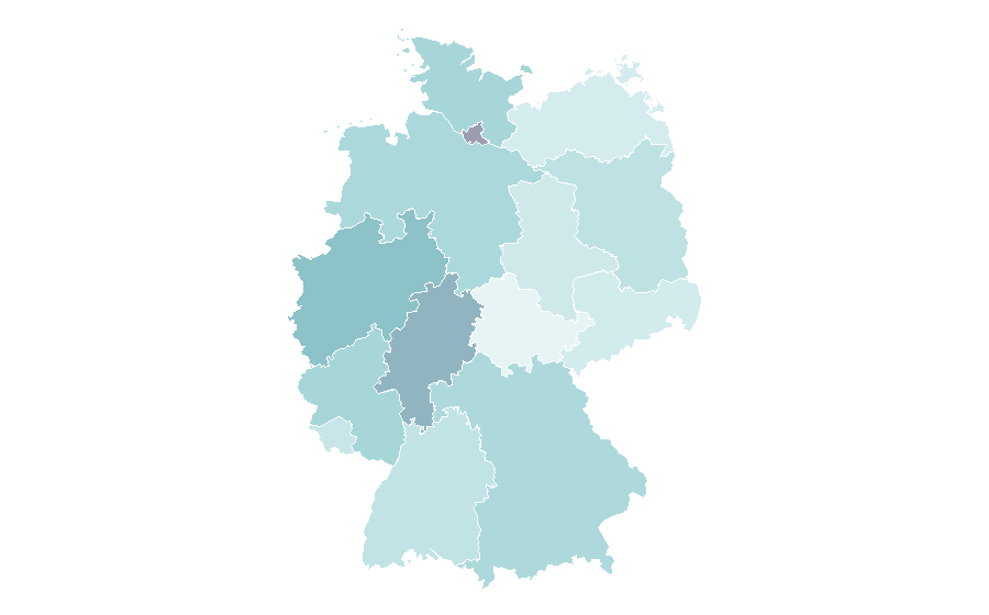 Affinity by region — Colin Farrell, Germany