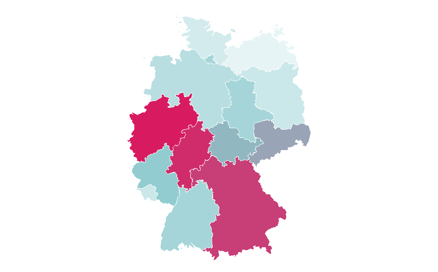 Affinità per regione — Collecting, Germania
