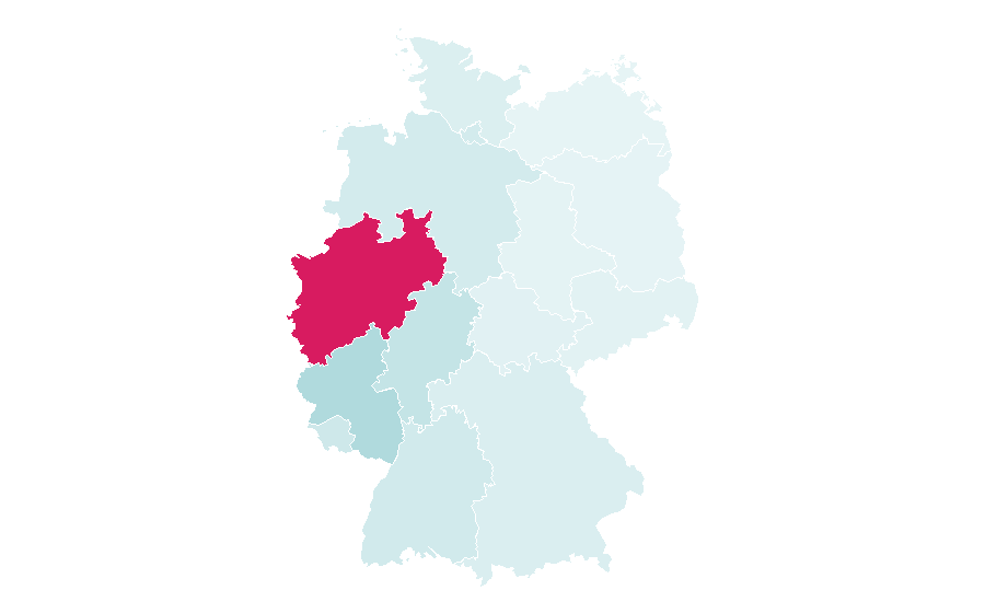 التقارب حسب المنطقة — Cologne, ألمانيا