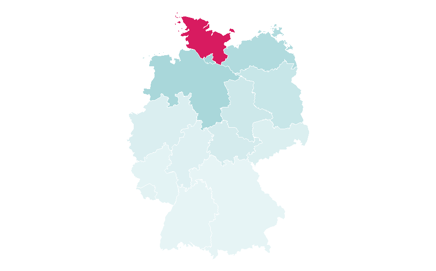 Affinity by region — Color Line (ferry operator), Germany