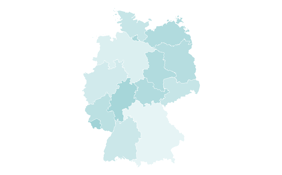 Affinity by region — Colorist, Germany