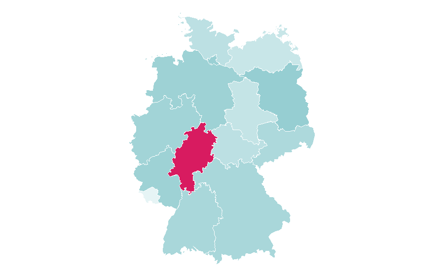 Affinity by region — Comfort, Germany