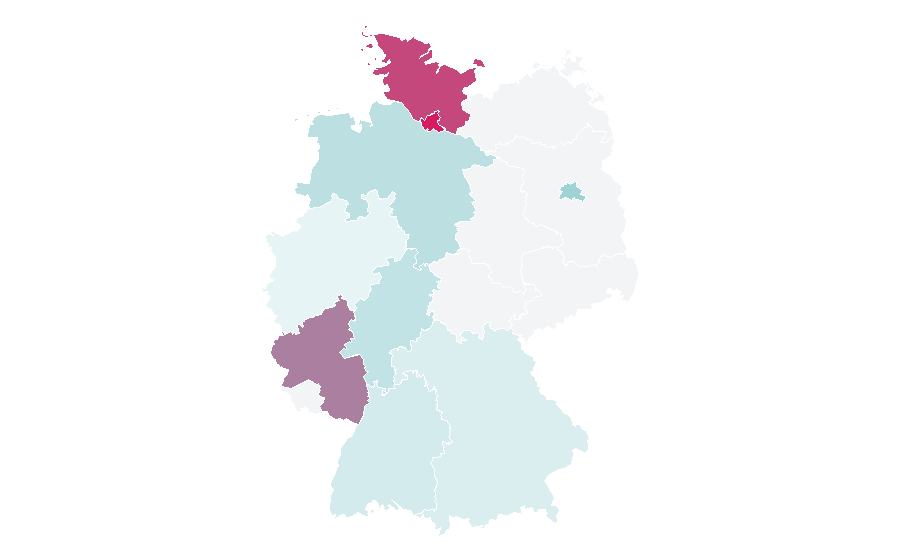 Affinity by region — Commercial aviation, Germany
