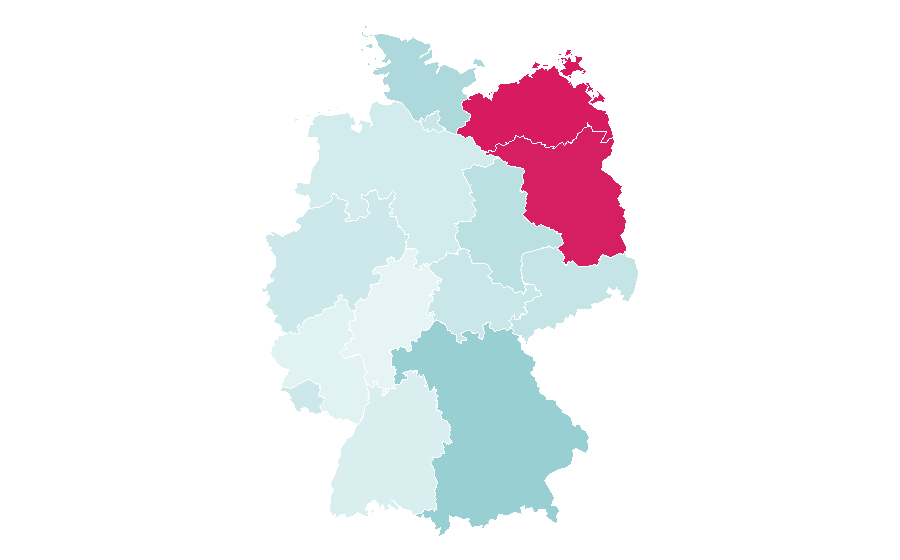 Affinity by region — Commercial fishing, Germany