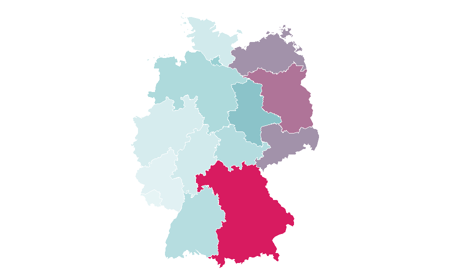Affinity by region — Common carp, Germany
