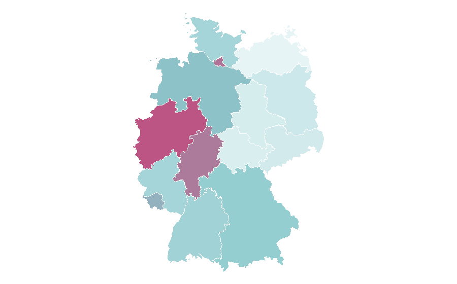 Affinity by region — Companion (Doctor Who), Germany