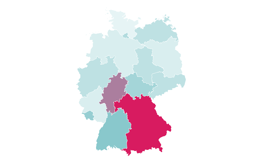 Affinity by region — Computer-aided design, Germany