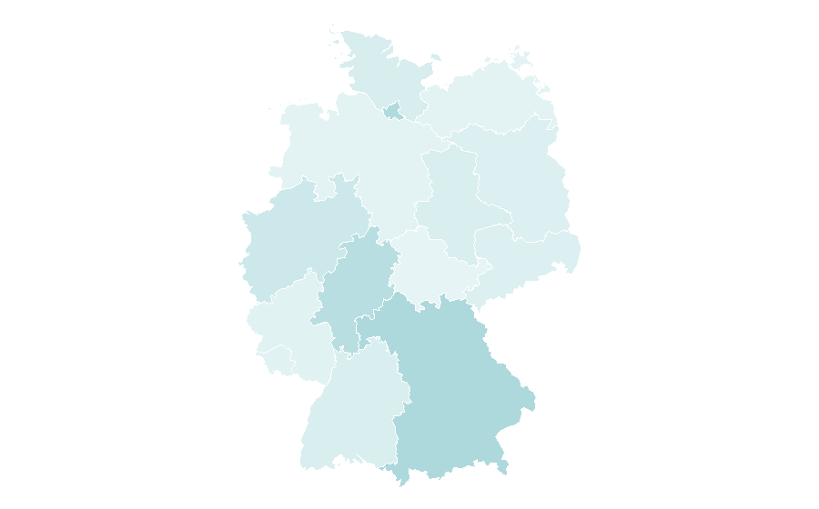 Affinity by region — Concept art, Germany