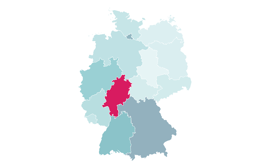 Affinity by region — Conducting, Germany