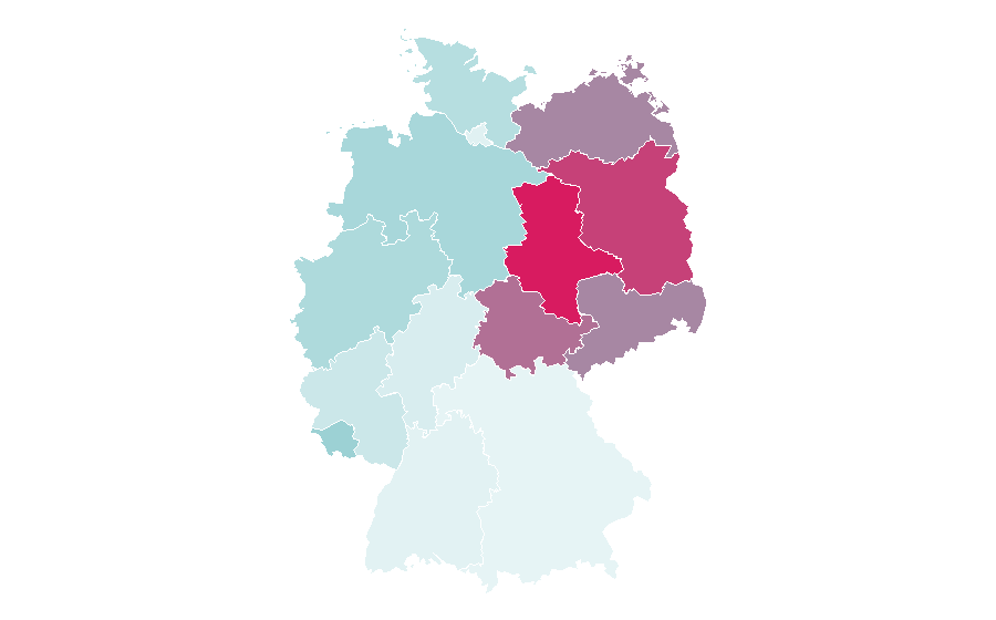 Affinity by region — Consumer, Germany