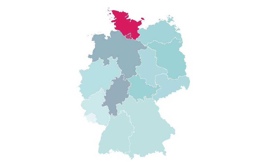 Affinity by region — Contra (video game series), Germany