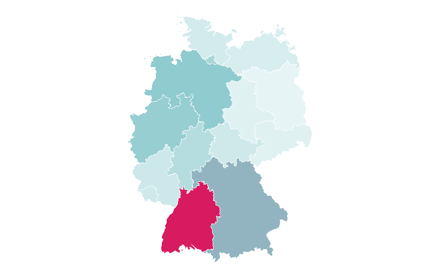 Affinity by region — Control engineering, Germany