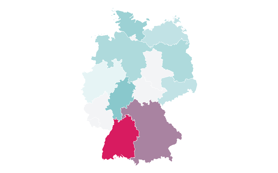 Affinity by region — Controlled-access highway, Germany