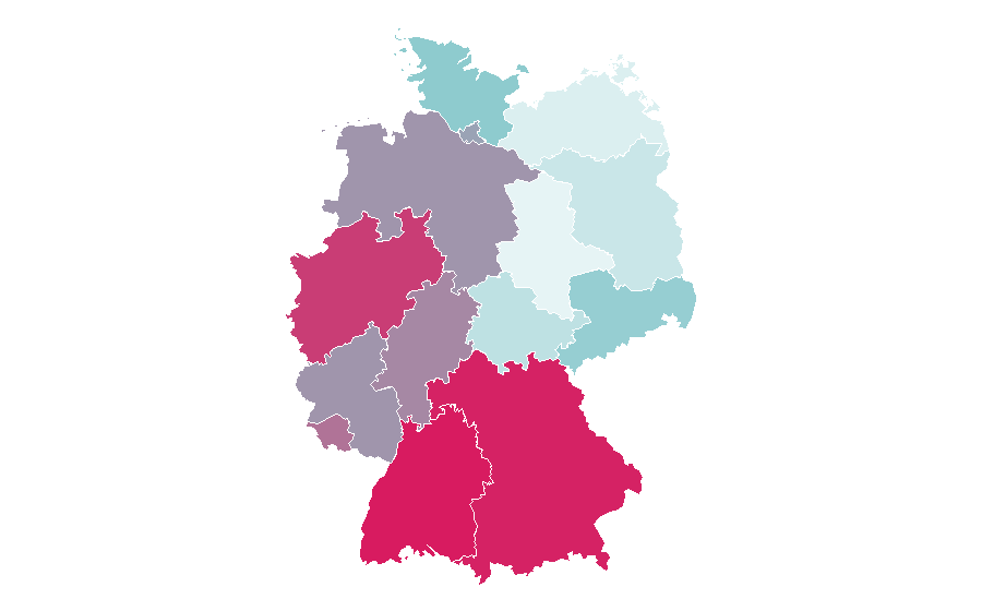 Affinity by region — Convertible, Germany