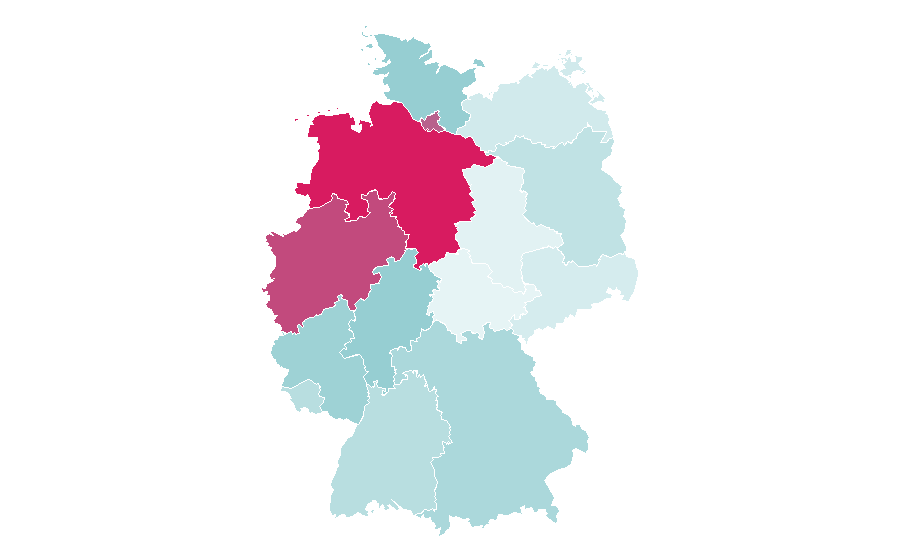 Affinity by region — Cooking oil, Germany