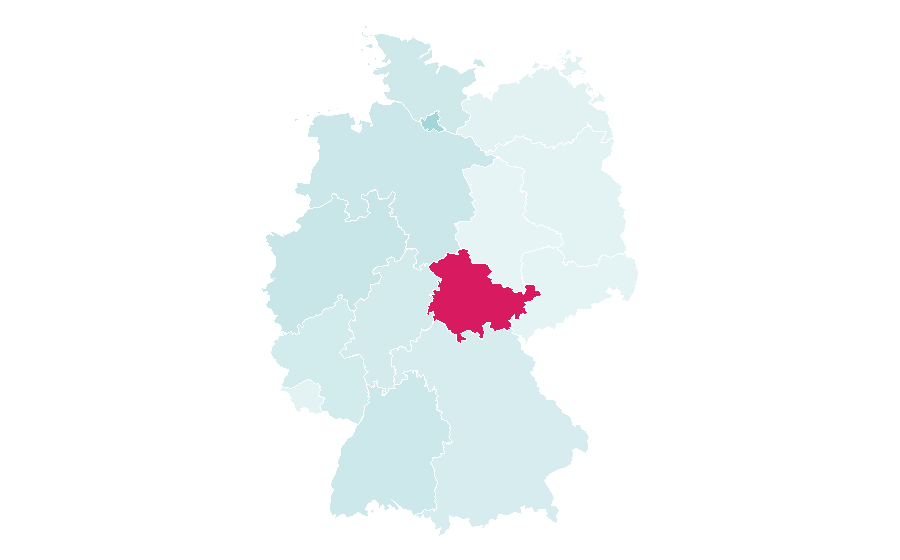 Affinity by region — Cooking school, Germany